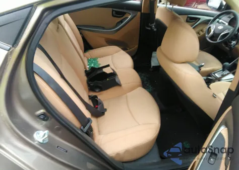 2013 Hyundai Elantra Gls from USA, damaged, VIN 5NPDH4AE6DH326793